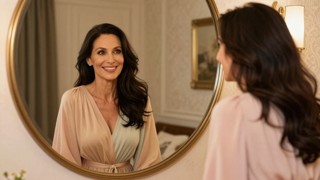 Narcisista: O que é, imagem de uma mulher Narcisista se olhando no espelho.