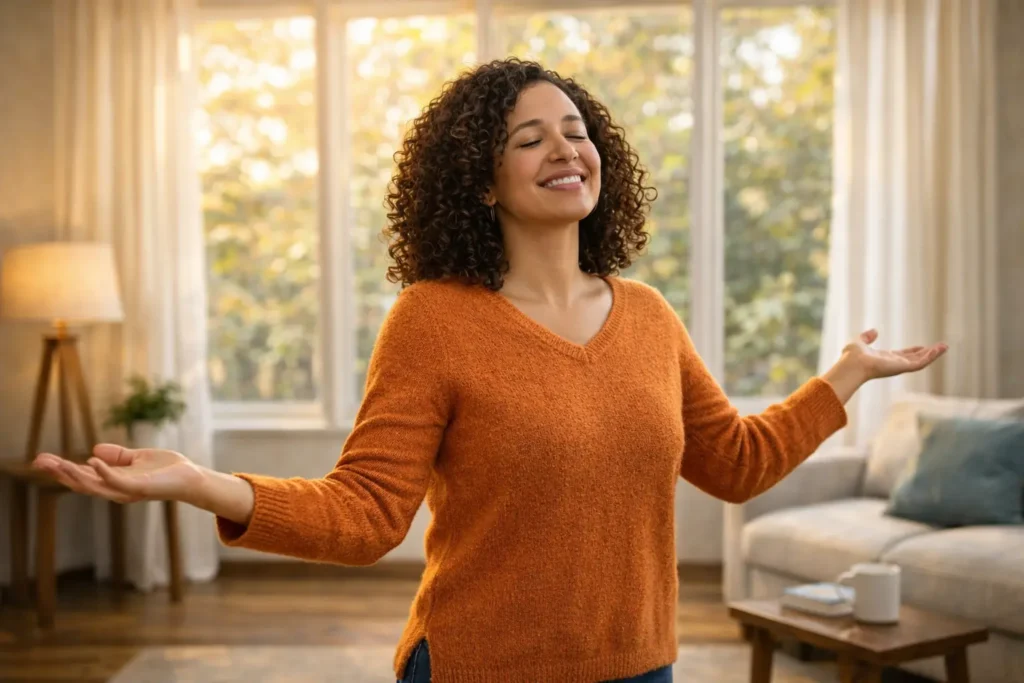 imagem de uma linda mulher ilustrando estabelecendo limites para melhorar as relações