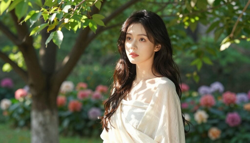 Imagem de uma mulher curiosa